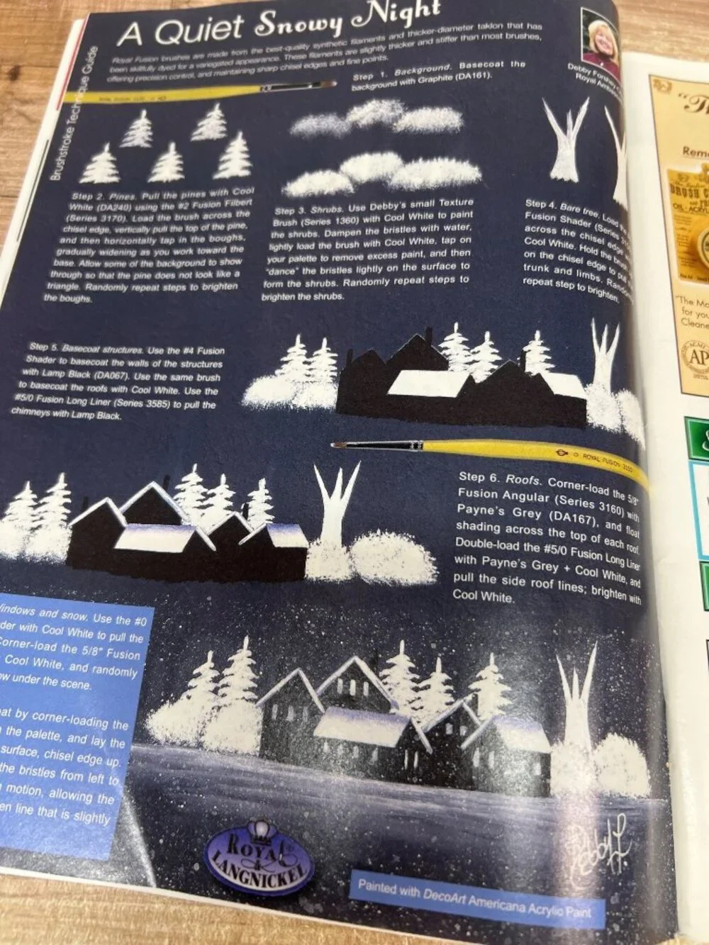 PaintWorks Magazine December 2013 22nd Anniversary Issue Featuring Seasonal Craf